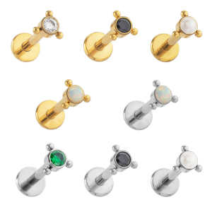 LBT TIT VENTAS 1 CZ 3 BEADED (CX27)