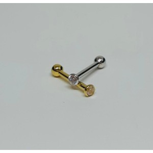 MICRO RETO PONTO DE LUZ OURO 18K