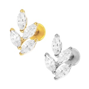 LBT RAMO FLOR 4 PETALAS CZ TIT (CX29)