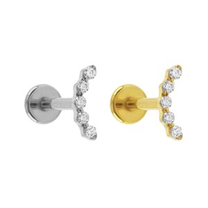 LBT PIN.P CLASSIC REDONDO 5 CZ TIT (PCX9)