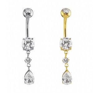 UMBIGO DUPLO P.LUZ GOTA CZ TIT