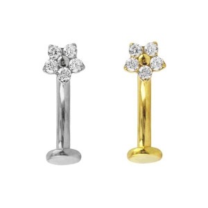 BNN MINI FLOR 5MM CZ DISC TIT  (UCX9)