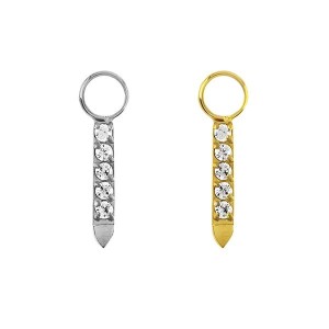 PINGENTE BARRINHA ZIRC TIT