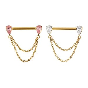 MAMILO GOTA CORRENTE CZ TIT