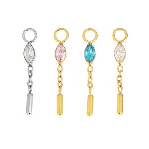 PINGENTE NAVETE PENDULO CZ TIT