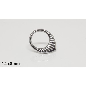 CLICKER HOLLOW TEARDROP AÇO