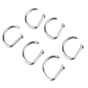 ARGOLA NARIZ OPEN D TITANIO