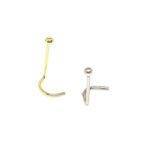 NOSTRIL BOLINHA OURO 18K
