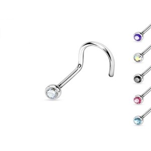 NOSTRIL ZIRC SEM GARRA AÇO 0.6