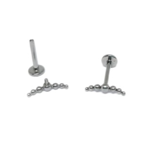 LBT TIT CLUSTER 7 BEADED R/I (CX22)