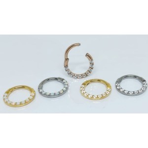 ARGOLA CLICKER GROSSA CRAV ZIRC FRONTAL TIT (ACX3)