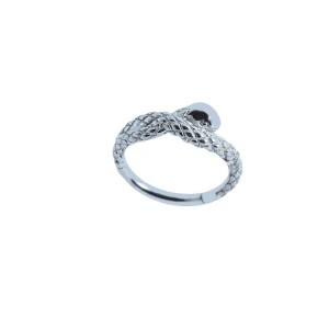 CONCH RING SNAKE AÇO