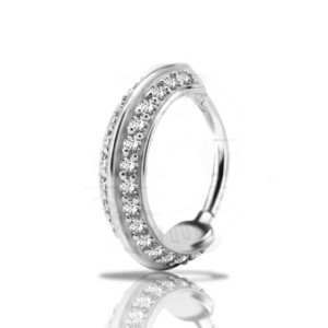 CONCH SATURNO DUPLO ZIRC BR AÇO